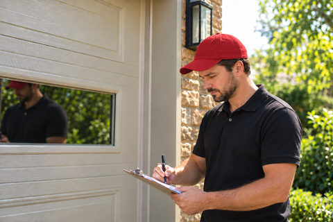 Garage door inspection