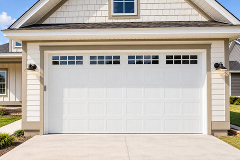 Residential garage door