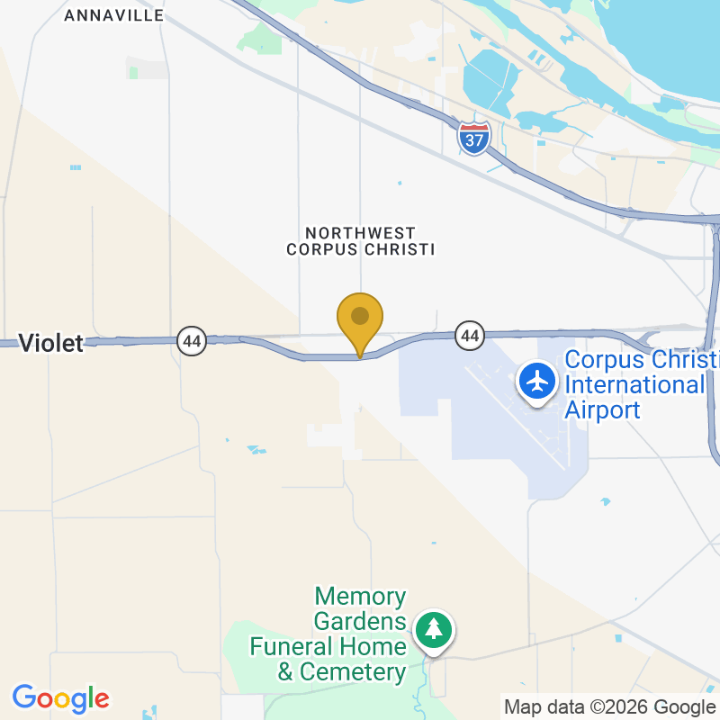 Map showing location of Honey Do Services, Serves Corpus Christi