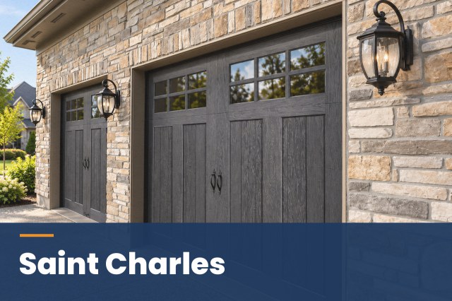 Garage door repair companies in Saint Charles