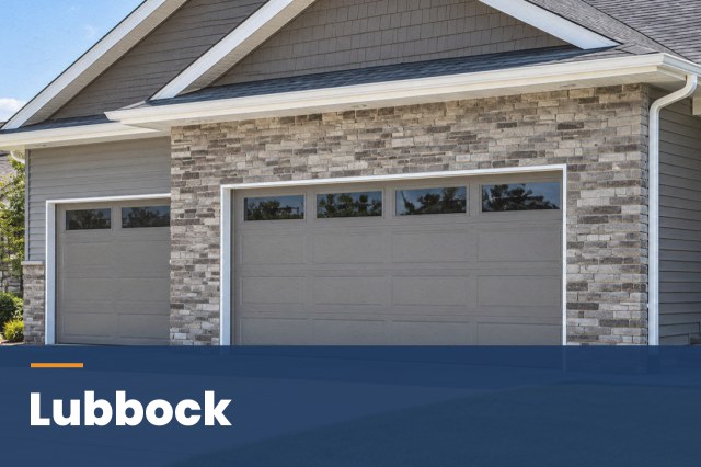 Garage door companies in Lubbock