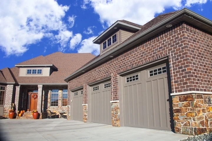 Garage doors installed by Valley Overhead Door Sales.