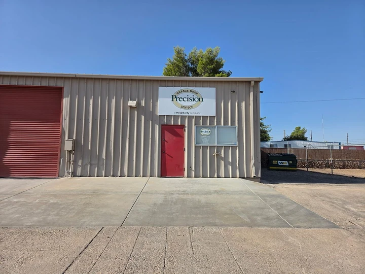 Precision Garage Door Service, Tucson office.