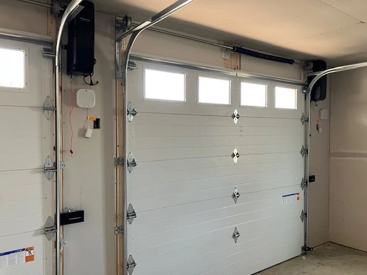 Scray Enterprises garage door installation.