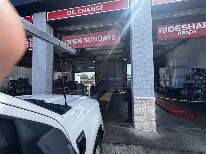 Automotive service bays at an Affordable Garage.