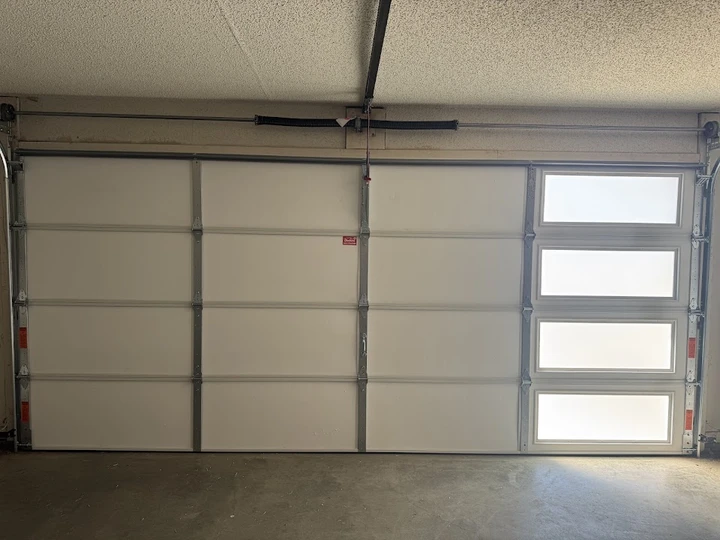 Dockins Overhead Doors garage door installation.