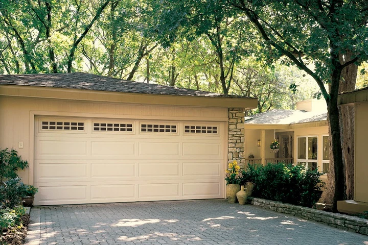 Garage door installation by Overhead Door Company.
