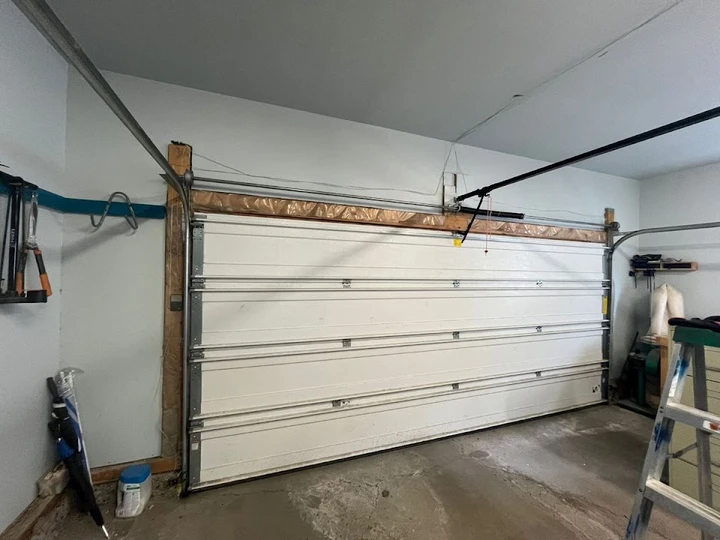 Garage door installation in Florissant.
