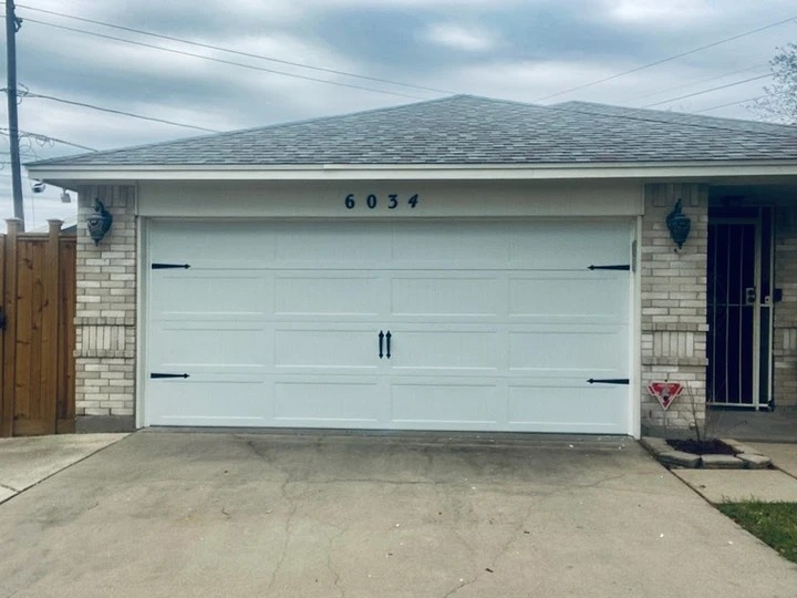 Garage door installed by All Doors and More LLC.
