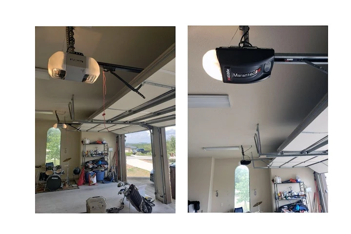 Garage door openers installed by OGD.