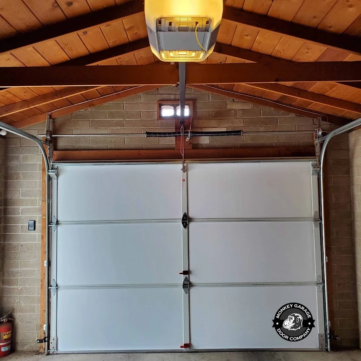New garage door installation by Monkey Garage Door.