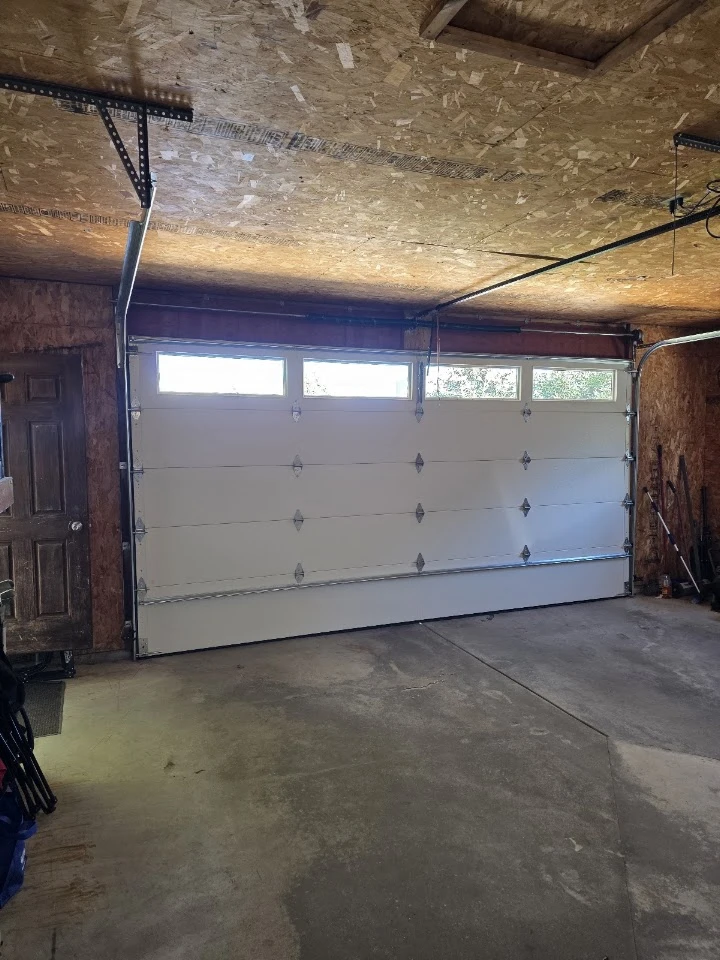 Garage door installed by Precision Door Appleton.