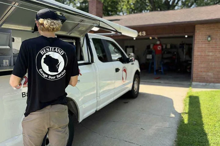Technician from Bestland Garage Door Service.