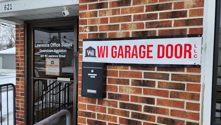 WI Garage Door office entrance in Appleton.